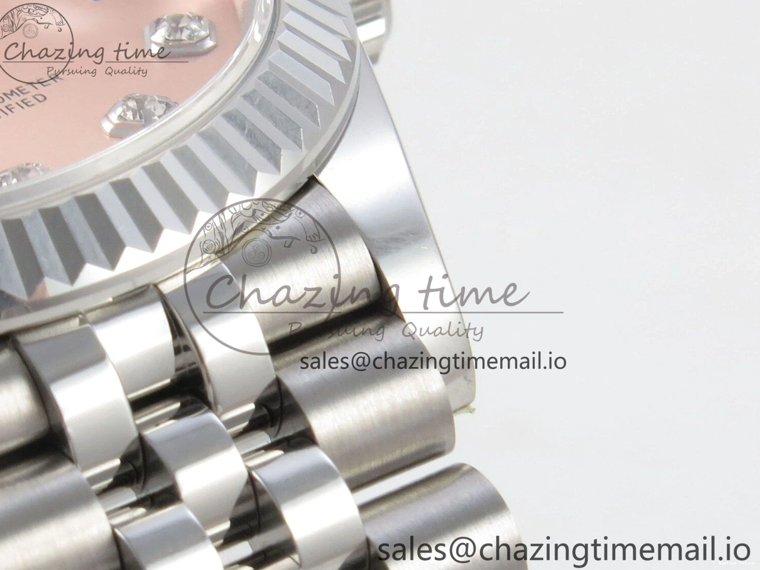 0105 Trendsetting DateJust 31 278274 THBF 1:1 Best Edition 904L Steel RG Diamond Dial on SS Jubilee Bracelet HZ Cal. 3